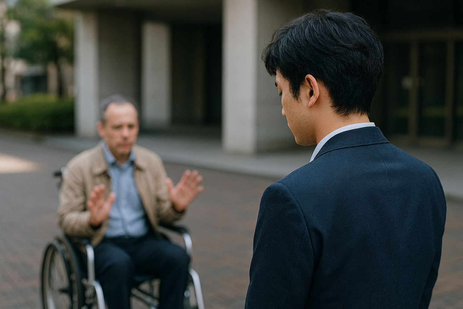 障害者雇用バンクで断られた日本人男性