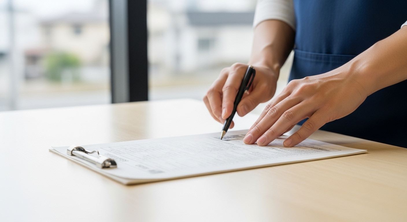 障害者雇用で悩む日本人男性