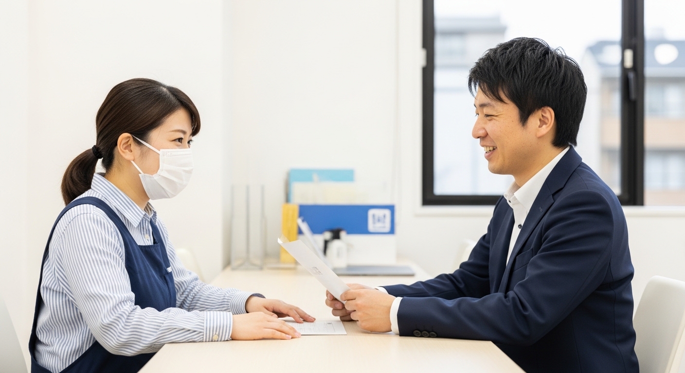 日本人男性が確認する障害者支援施設の料金表