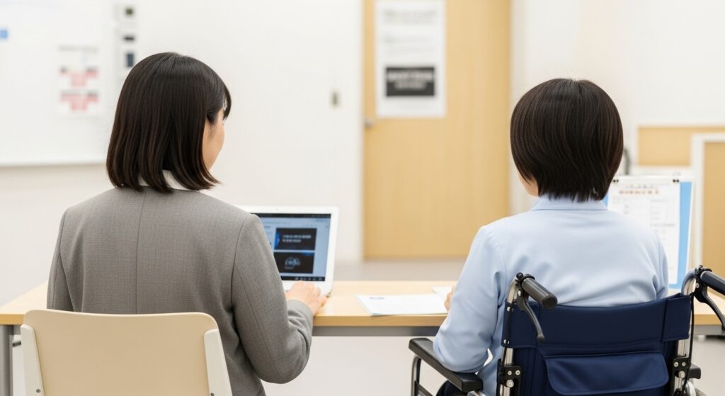 障害者雇用バンクのサービス比較図