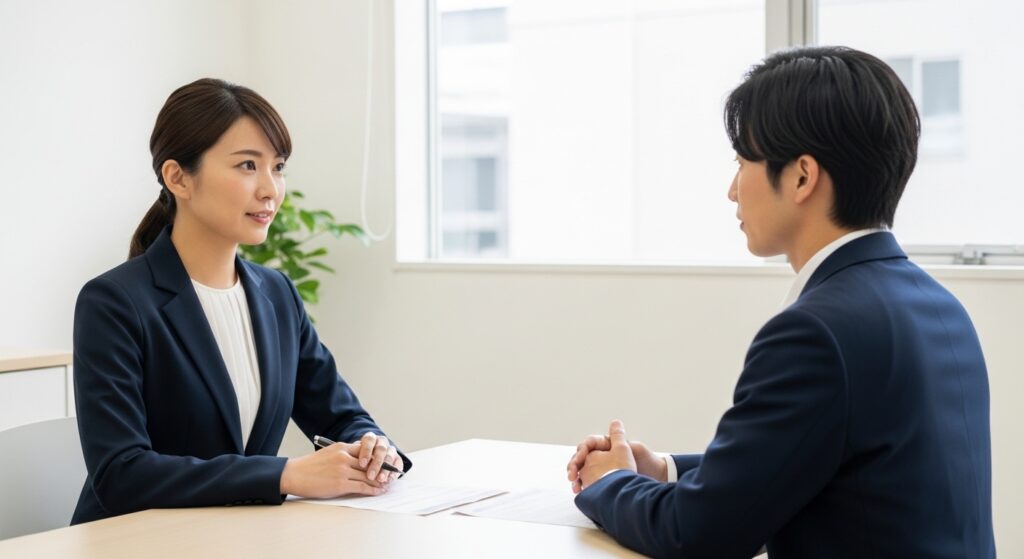 悩む日本人男性と相談先選びのポイント