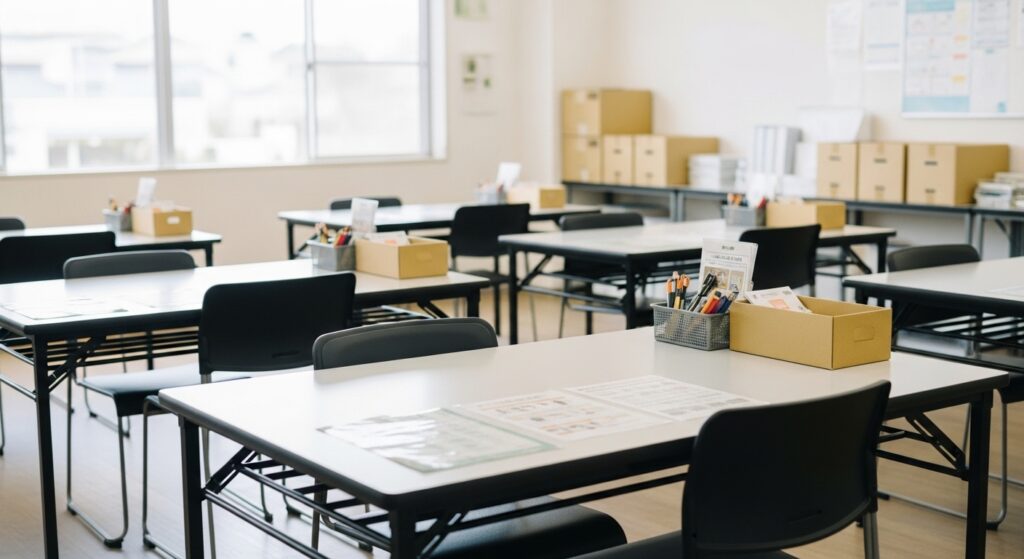 B型事業所の人間関係の悩みイメージ