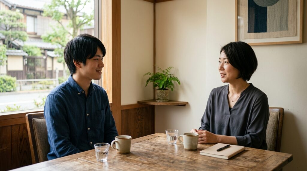 就労移行支援の利用判断について相談や話し合いを行う様子を表すイメージ画像