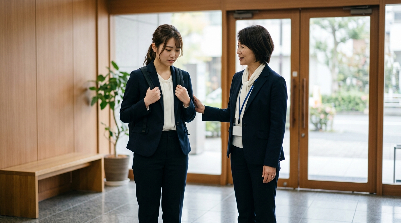 就労継続支援A型の収入や利用できる制度について相談している女性をイメージした写真