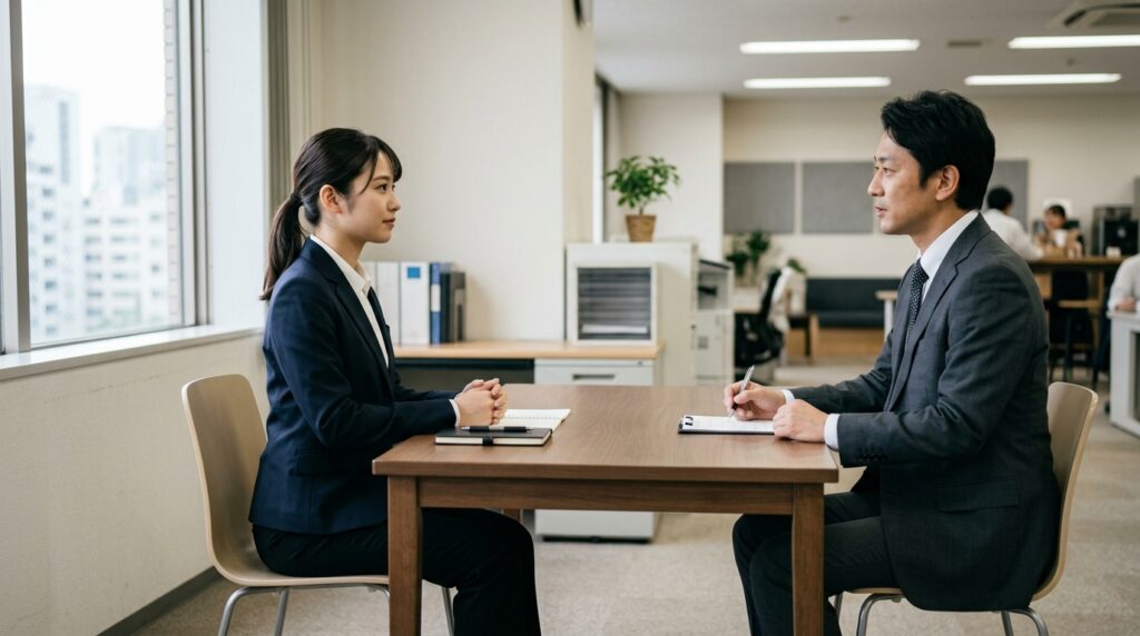 ユニクロの障害者雇用に関する働き方や面接準備の様子を表すイメージ画像