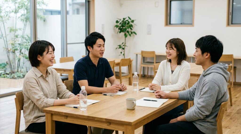就労継続支援A型の収入や働き方について学ぶ訓練施設の様子を表すイメージ画像