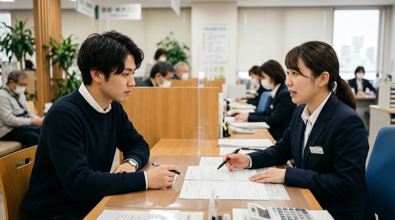 LITALICOワークスは手帳なしで使える条件を知るため、女性が支援制度や受給者証について相談する様子を表すイメージ画像