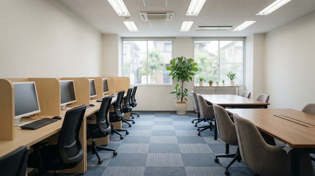 複数事業所を比較する資料のイメージ