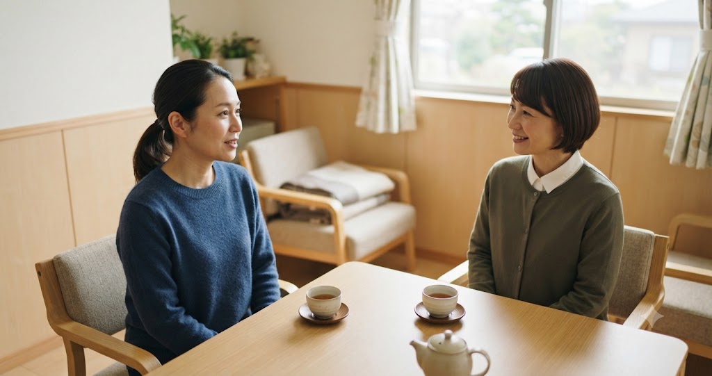 安心して相談できる環境のイメージ